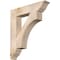 Ekena Millwork Westlake Traditional Smooth Bracket, Douglas Fir, 5 1/2"W x 30"D x 34"H BKT06X30X34WTL01SDF - alternate 1